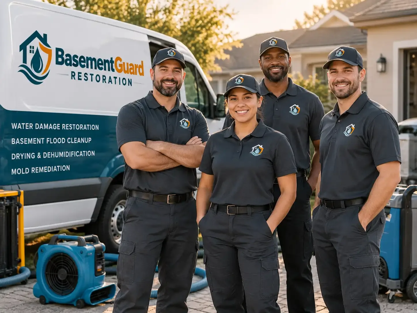 Basement Water Damage Restoration company in Honey Creek, IA